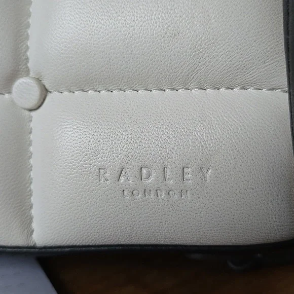 Radley London Hyde Road Padded Ivory Leather Multiway Grab Hand Bag - Picture 13 of 15